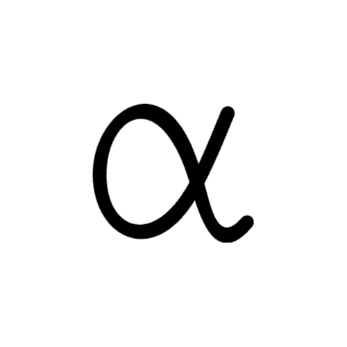 Alpha Symbol Copy and Paste