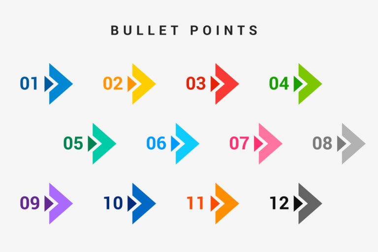 Bullet Point Symbol Copy and Paste
